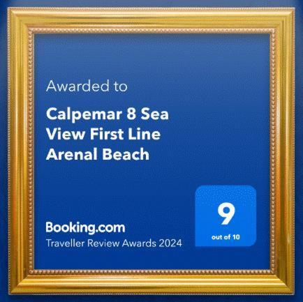Calpemar 8 Sea View First Line Arenal Beach מראה חיצוני תמונה